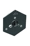 Manfrotto 130- 38 Hexagonal Quick Release Mounting Plate with 3/8-Inch Thread and Flush Mount Screw
