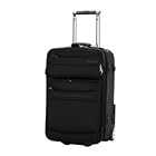 Delsey "Helium Pro" Carry-On Expandable Upright, 21" Ebony Black