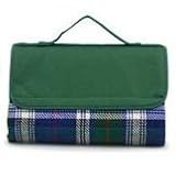 Sunshine Blanket Tote - Irish Plaid/ Green Flap
