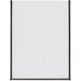Crystal Menu Holder A4. Single fold (2 pages) Qty 3.