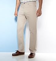 Big & Tall Luxury Flat Front Straight Leg Regular Fit Jeans