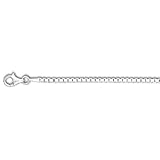 Sterling Silver 30 Inch X 2.0 mm Box Chain Necklace - Italian