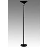 Grandrich G1284BLK Incandescent Torchiere Lamp