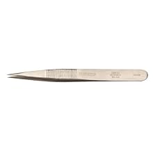 Erem Straight Fine Point Anti Magnetic Tweezer, Stainless Steel, 4.75" Length