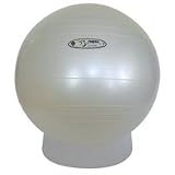 Fitter First DuraBall Pro Exercise Ball, Silver, 65 cm