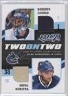 2009-10 Upper Deck MVP Two on Two Jerseys #JDLSB - Marek Svatos/Peter Budaj/Roberto Luongo/Pavol Dem