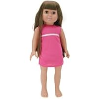 Springfield Collection Pre-Stuffed Doll 18-Lindsay/Brunette Hair Brown Eyes