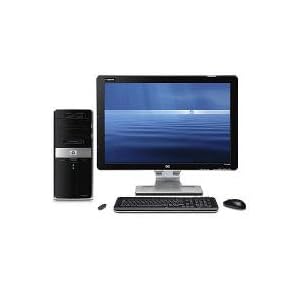 Hewlett Packard a6757 c-b AMD Phenom X4 Quad Core Processor 9150e with 24 LCD Widscreen... by 