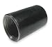 Industrial Grade 2KME2 Merchant Coupling, 1 1/4 In, FNPT, Black