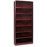 Radius Hardwood Veneer Bookcase