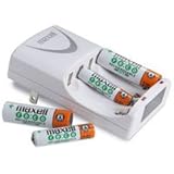 Maxell BC-200 Nickel-Metal Hydride Battery Charger with 2 AA 2100 mAh, 2 AAA 800 mAh Batteries Maxell BC-200 Nickel-Metal Hydride Battery Charger with 2 AA 2100 mAh, 2 AAA 800 mAh Batteries