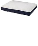 Woolrich Dog Gone Smarttrade; Rectangle Canvas/Sherpa Dog Bed 30x40, NAVY (Blue)