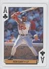 1994 Braves U.S. Playing Cards #1C - Ron Gant