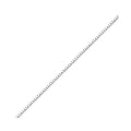 Silver Box (1mm) chain 24 inch