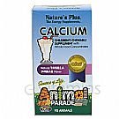 Nature's Plus - Animal Parade Calcium, 250 mg, 90 chewable tablets
