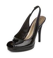Limited Collection Peep Toe Stiletto Heel Slingback Shoes
