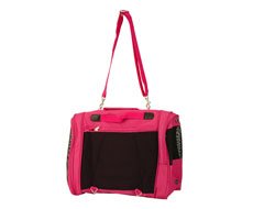 Pink Canvas Dog Carrier Bag