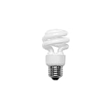 TCP 80101450 14-Watt SpringLight Compact Fluorescent Spiral Light Bulb, 50K Color Temperature