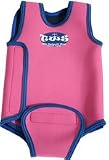 from The Wetsuit Shop TWS 12-24 months Pink/Blue baby wetsuit, baby warmer wet suit - keeps baby warm in the pool or at beach