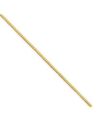 14k Gold 1.0mm Franco Chain 30 Inches