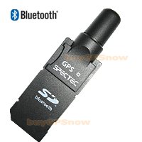 Spectec 2-in-1 Bluetooth GPS Receiver with Micro SD Memory Slot SDG 812 (Spectec SDG-812)