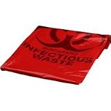 24 x 24 Biohazard Bags - 250 per case