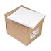 Adams Continuous Computer Paper, 4 Part, Removable 0.5 Inch Margins, Carbonless, 15 Pound Stock, 9.5 x 11 Inches, 1 Carton of 900 Sheets, White (5518)