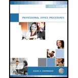 Professional Office Procedures by Cooperman,Susan H.. [2011,5th Edition.] Paperback