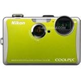 Nikon Coolpix S1100pj Digital Camera, Green - Refurbished by Nikon U.S.A.