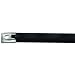 Panduit MLTFC6EH-LP316 Pan-Steel Polyester Fully Coated Cable Tie, Extra-Heavy Cross Section AISI 316 Stainless Steel, Black, 300lbs Min Tensile Strength, 6.0" Max Bundle Diameter, 0.010" Thickness, 0.50" Width, 23.4" Length (Pack of 50)