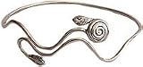 Arm Bracelet Sterling Silver Body Jewelry for Women 35 gms. 4 " (armlt020)