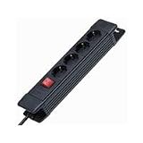 Brennenstuhl Premium Line (4-fach, 1,8 m) schwarz