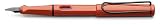 Lamy Safari Red Fountain Pen w/ Fine Nib