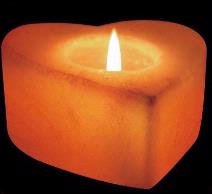 Heart Salt Candle Holder