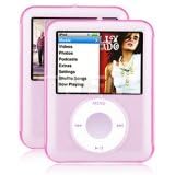 TeckNet MT-085 IPOD NANO 3rd GENERATION NANO Crystal CASE BRAND NEW - Pink