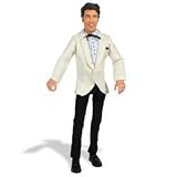 Elvis Presley Talking Action Figure: Elvis Dressed in White Suit Coat and Black PantsIMAGE