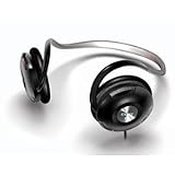 Coby Combo 2-in-1 Sports Neckband Digital Stereo Headphones and Earphones, White, #CV231 - 1 Ea
