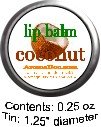 AromaDoc-Aromatherapy-Natural Lip Balm-Coconut