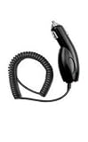 Premium Car Charger with Micro USB for Select BlackBerry, Kyocera, LG , Motorola, Nokia, Palm, Samsung, Sanyo, and Sony Ericsson Phones (Black)