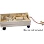 BLOCK WAGON AND TOY CART