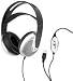 Stereo headphones, with USB connection.