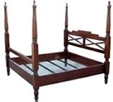 Fluted Four Poster Bed