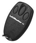 LiftMaster Chamberlain Garage Door Opener Three-Button 315 MHz Mini Remote Control model 370LM/956D