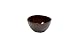 Katie Brown Keep It Simple Melamine Single Side Bowl Brown 5-Inch Diameter, Set of 4