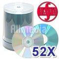 Taiyo Yuden 52X Silver Light Blue CDR