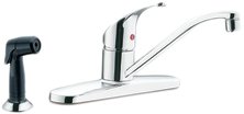 Cleveland Flagstone Single Handle Black Sprayer