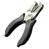 15 Sheet Capacity 2 Reach 1 Hole 1/4 Heart Punch, 6 1/2L, Chrome/Purple (MCG52100)