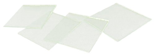 CapitolBrand M3453-2222 Glass Microscope Slide Cover Slip, 22mm Length, 22mm Width, #1 Thick (Box of 100)