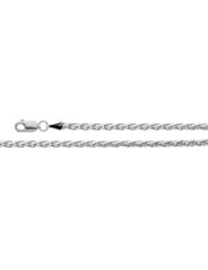 Diamond Cut Wheat Chain 14K Gold Yellow Ch522 18 Inch