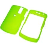 Premium - Blackberry 8330/Curve Neon Green Rubber Touched Cover - Faceplate ....